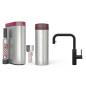 Preview: Quooker Flex Square | PRO3 | CUBE & Filter | schwarz | sofort-Kochend-Wasserhahn